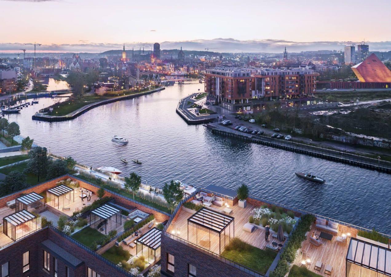 Riverside Apartments Nadmotlawie - Gym & Sauna, Free Parking غدانسك المظهر الخارجي الصورة